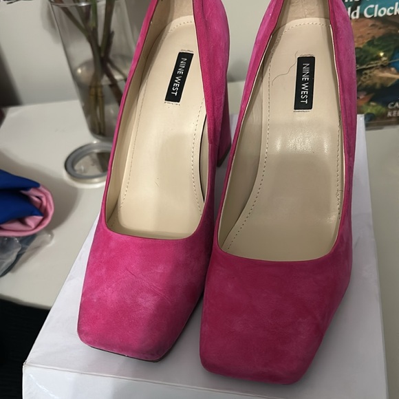 NINE WEST Women's Yolend Pump Pink Size 10 - Picture 5 of 8